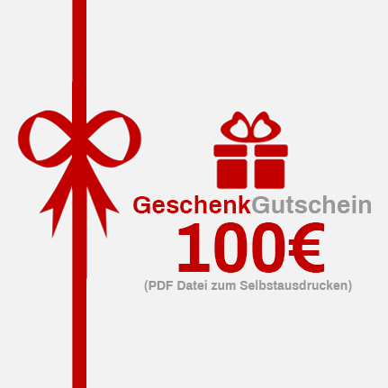 Geschenkgutschein als PDF zum Selbstdrucken im Wert von 75 Euro